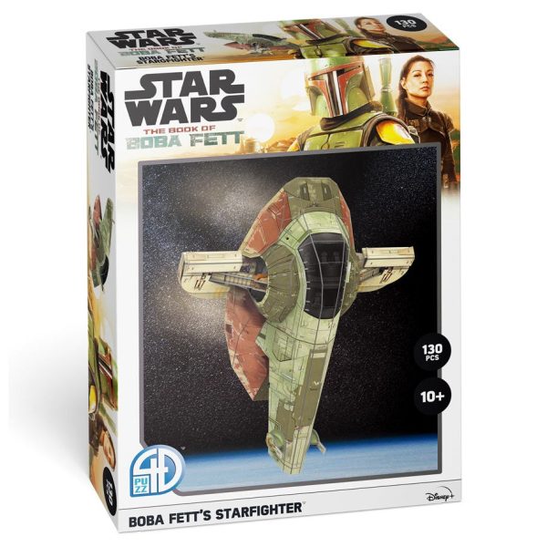 4D Model Kit: Star Wars - Boba Fett s Starfighter Hot on Sale