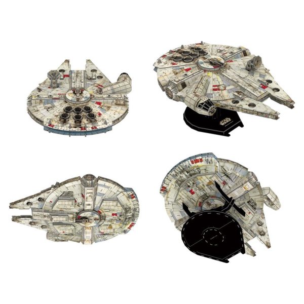 4D Model Kit: Star Wars - The Millennium Falcon Online Hot Sale