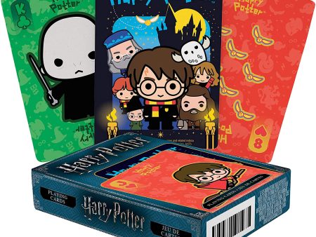 Aquarius Playing Cards: Harry Potter - Chibi Supply