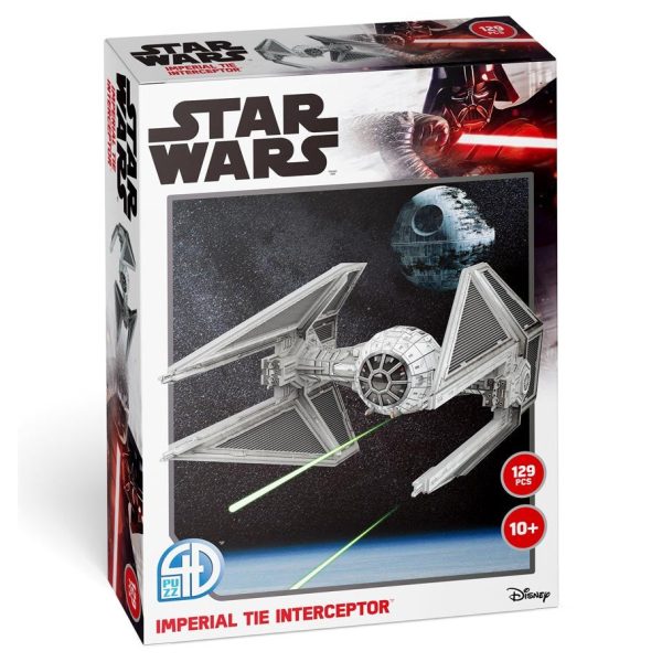 4D Model Kit: Star Wars - Imperial TIE Interceptor Fashion