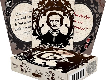 Aquarius Playing Cards: Edgar Allan Poe Quotes Online Hot Sale