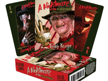 Aquarius Playing Cards: A Nightmare on Elm Street on Sale