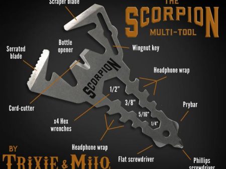 The Scorpion 12-in-1 Multi-Tool For Sale