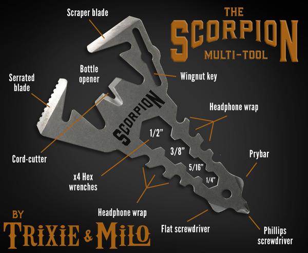 The Scorpion 12-in-1 Multi-Tool For Sale