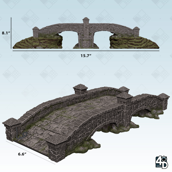 4D Settings: Stone Bridge on Sale