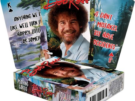 Aquarius Playing Cards: Bob Ross Quotes Online Sale