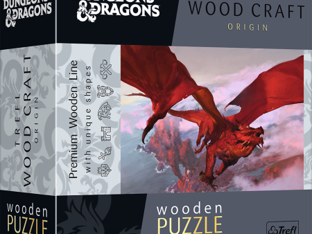 Wooden Puzzle: Dungeons & Dragons - Ancient Red Dragon (Wood Craft) Sale