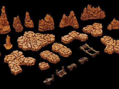 WarLock Tiles: Base Set - Caverns For Cheap