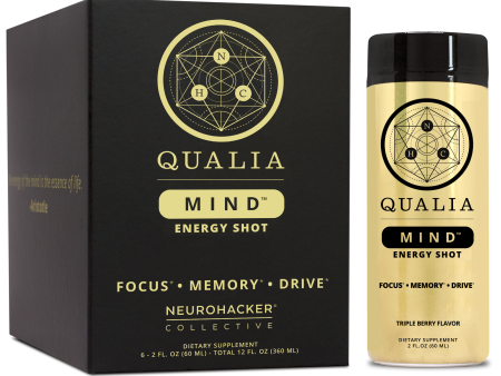 2oz Qualia Nootropic Energy Shot 6-pack Sale