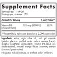 Vitamin D3 5000 IU 120 gels For Cheap