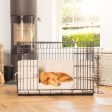 Dog Crate with Cushion & Bumper in Essentials Herdwick Sandstone by Lords & Labradors Fashion