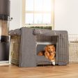 Dog Crate Set In Essentials Herdwick Graphite by Lords & Labradors Sale