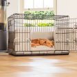 Dog Crate with Cushion & Bumper in Essentials Herdwick Pebble by Lords & Labradors Online Hot Sale