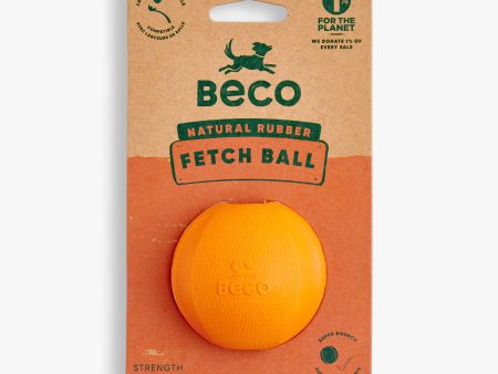 Beco Fetch Ball Orange Supply