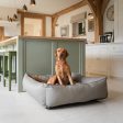 Box Bed With Removable Covers in Rhino Tough Camel Faux Leather by Lords & Labradors Sale