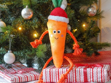 Zoon Santa Carrot Rope Legs Christmas Toy For Cheap